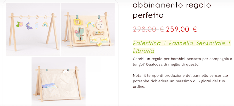 Abbinamento Cherieswood Regalo Perfetto per regalo neonato
