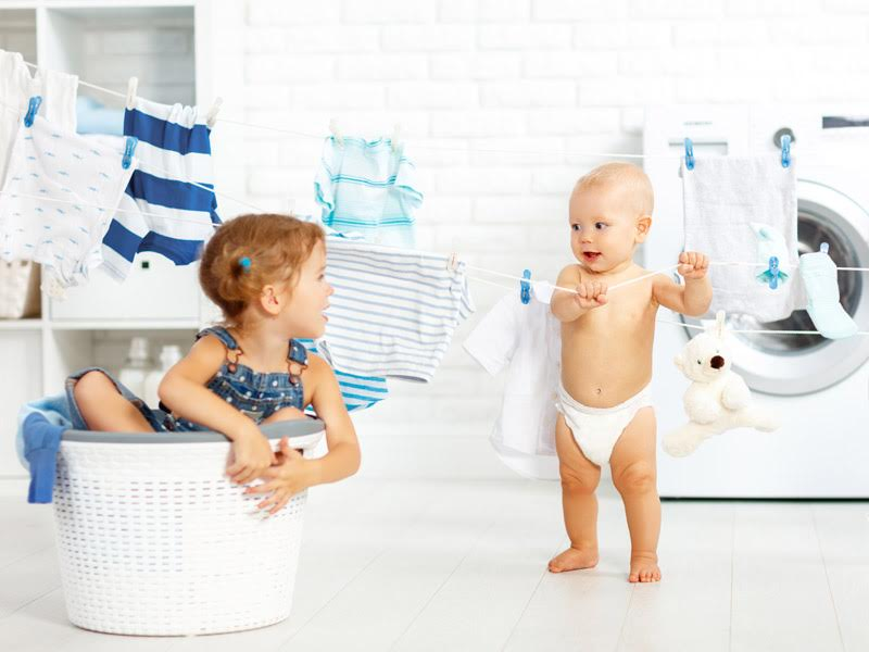 bambini lavori domestici